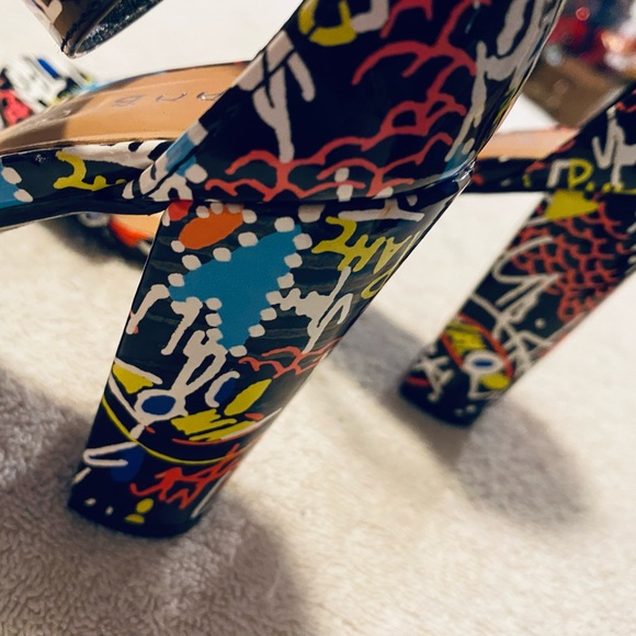 Brand New Unique Heels By BAMBOO - Size 6 - Heel Height Is 4 Inches - box 9 - Picture 6 of 9